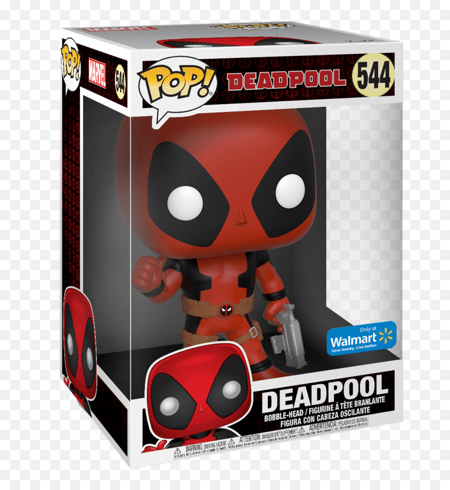 Pop Marvel Deadpool Thumps Up Red 10 Inch Exc Png Transparent Background