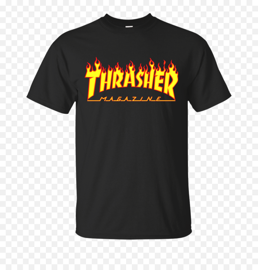 Download Thrasher Magazine Flame Logo - Active Shirt Png,Thrasher Png