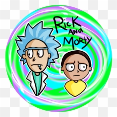 Pickle Clipart Jar Lid - Rick And Morty Circle Logo png