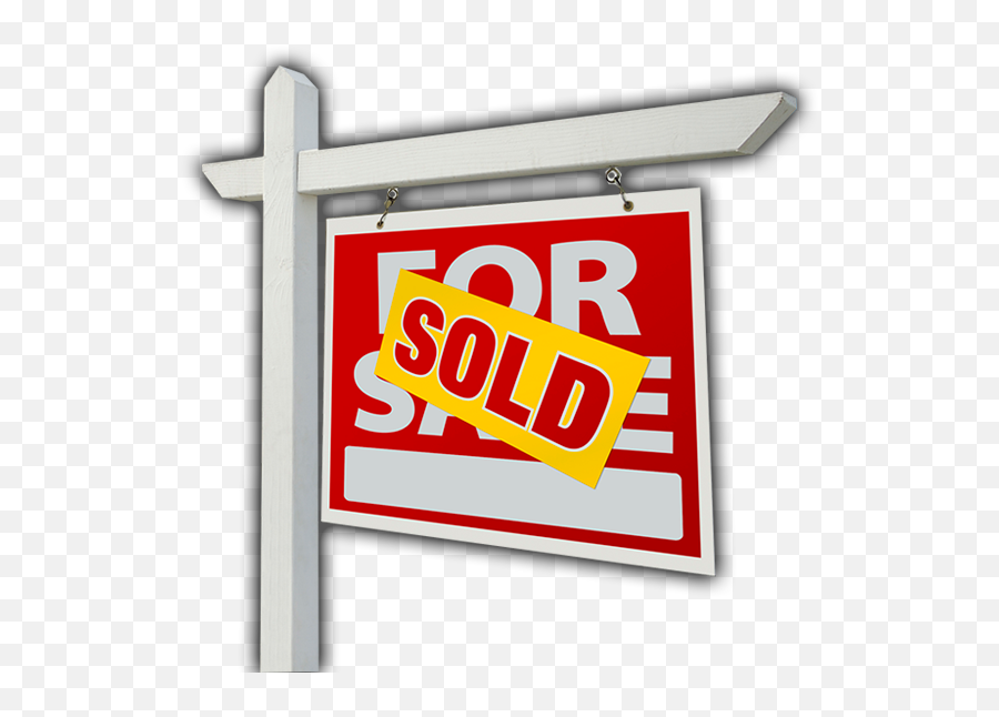 Sold Sign For House Png Image - Sold Sign Transparent Background,Sold Transparent