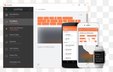 Iphone Secure Messaging App Confide Can Block Screenshots - png