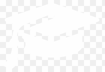 White Graduation Cap Icon - White Graduation Hat Png,Grad Hat Png