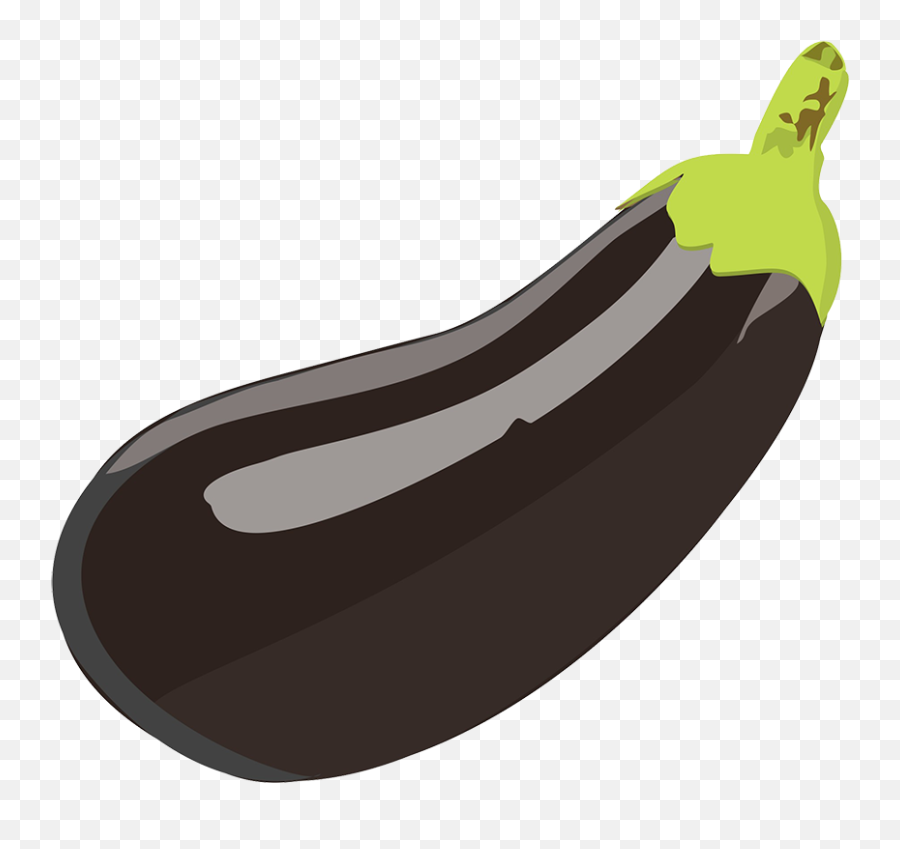 Vegetables Clipart - Eggplant Public Domain Png,Banana Clipart Png