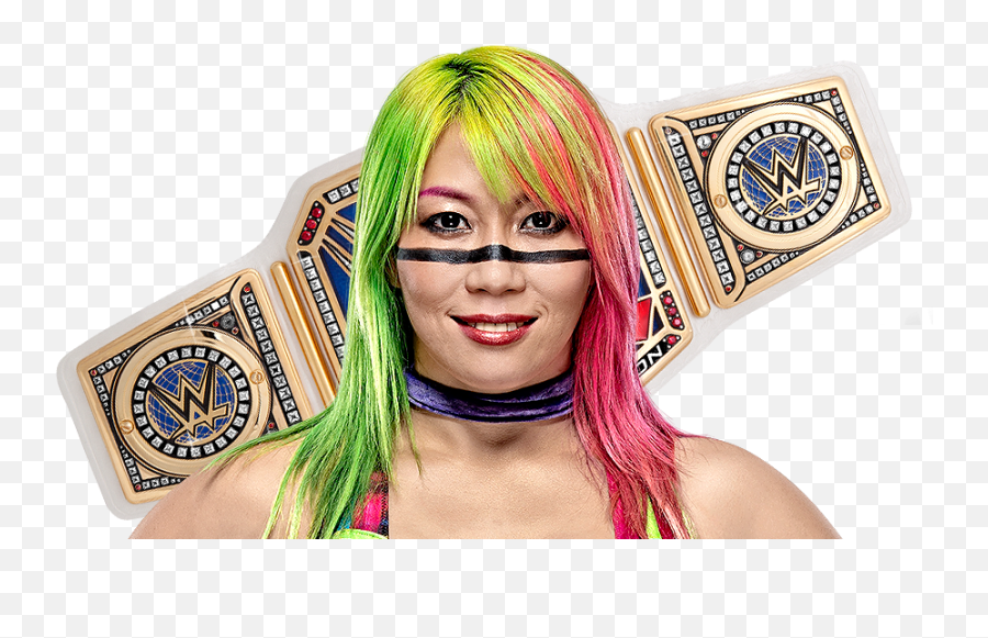 Wwe Smackdown Womens Championship Belt - Wwe Championship Belt For Girls Png,Asuka Png