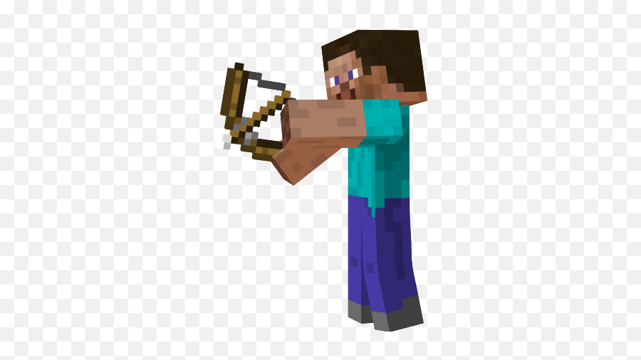 Download Hd Image Wcvrjix Png World - Minecraft Steve With Bow,Minecraft Steve Transparent