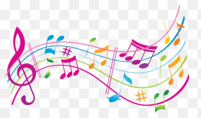 Download Hd Colorful Music Note Transparent Background - Clip Art png