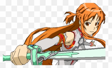 Pixilart - Asuna Yukki By Goodyvac Sword Art Online Asuna Rapier Png,Asuna Png