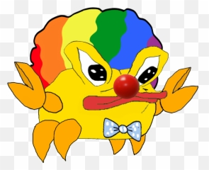 Clown Wig Png - Honkler Crab Clipart Full Size Clipart Crab Has A Clown,Clown Hair Png