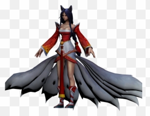 Pc Computer - League Of Legends Ahri The Models Resource Lol Ahri 3d Model Png,Ahri Png
