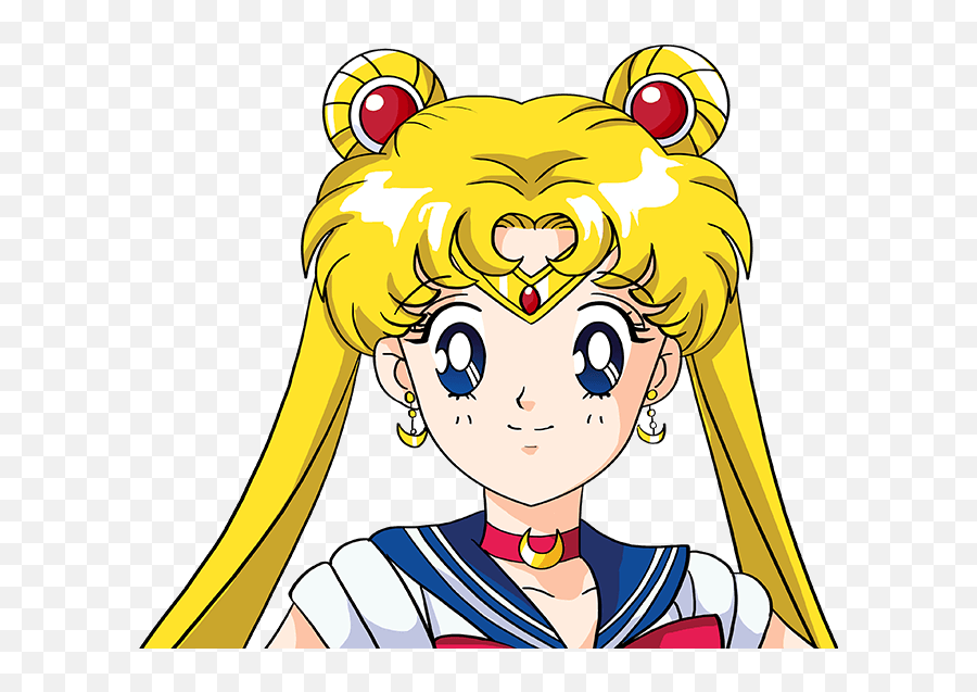 How To Draw Sailor Moon - Really Easy Drawing Tutorial Sailor Moon Tutorial Drawing Png,Sailor Moon Transparent