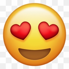 Heart Eyes Emoji Png Transparent 2