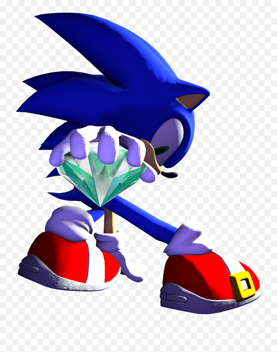 Jraddy - Sonic The Hedgehog With Chaos Emeralds Png,Chaos Emeralds Png