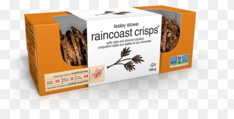 Raincoast Crisp Salty Date U0026 Almond - Lesley Stowe Raincoast Crisps Png,Salty Png