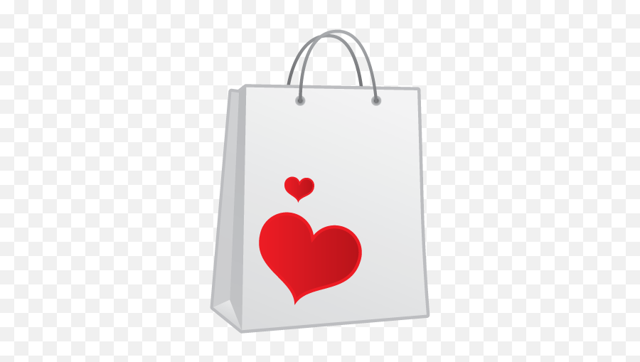 Shopping Bag Heart Icon Love And Breakup Iconset Kevin - Heart Shopping Bag Png,Shopping Bag Icon Png
