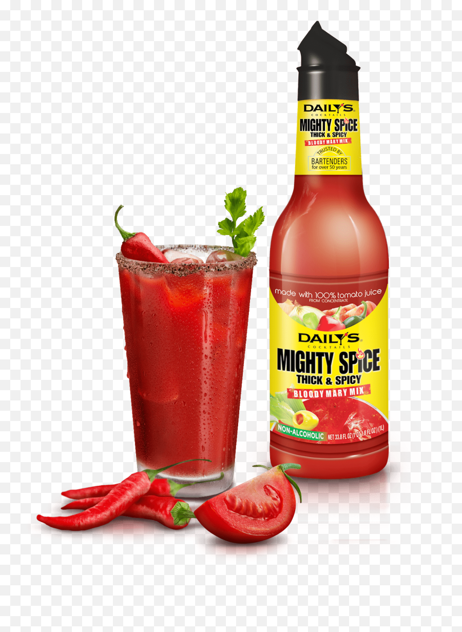 Mighty Spice Bloody Mary Mix For Tomato Juice Transparent - Bloody Mary Mix Png,Spicy Png