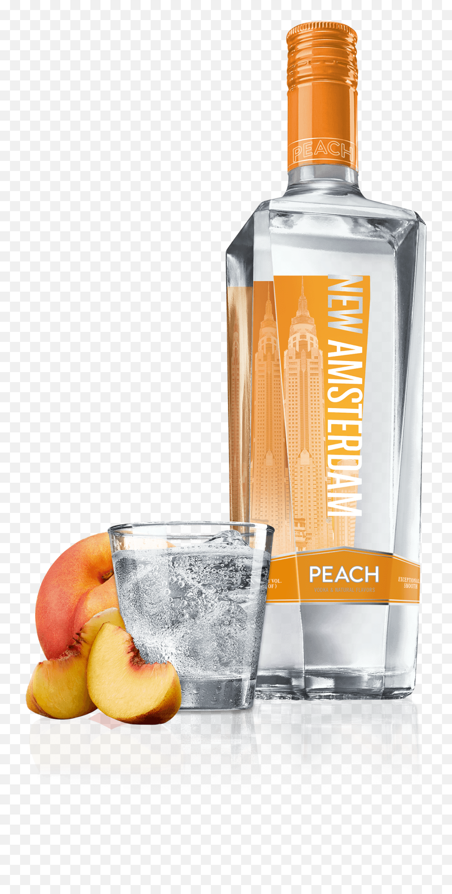 Peach Vodka New Amsterdam - New Amsterdam Vodka Orange Png,Peach Png