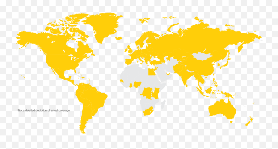 Map Of World Png - Yellow Dots Png Png Royalty Free Library World Map Png Dots,Map Of The World Png