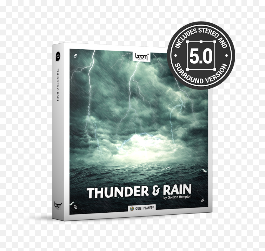 Thunder Rain - Boom Library Thunder And Rain Png,Rain Effect Png