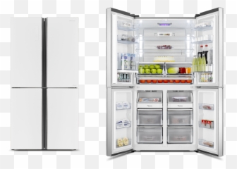 Hisense 695l French Door - 4 Fridge White png