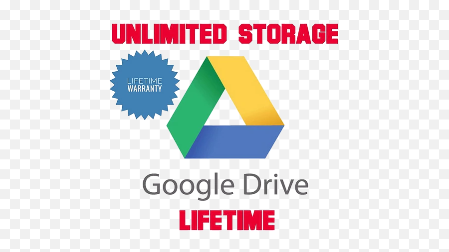 Google Drive Unlimited Storage - Google Drive Png,Google Drive Logo Png