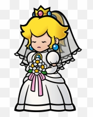 Paper Mario Princess Peach - For png