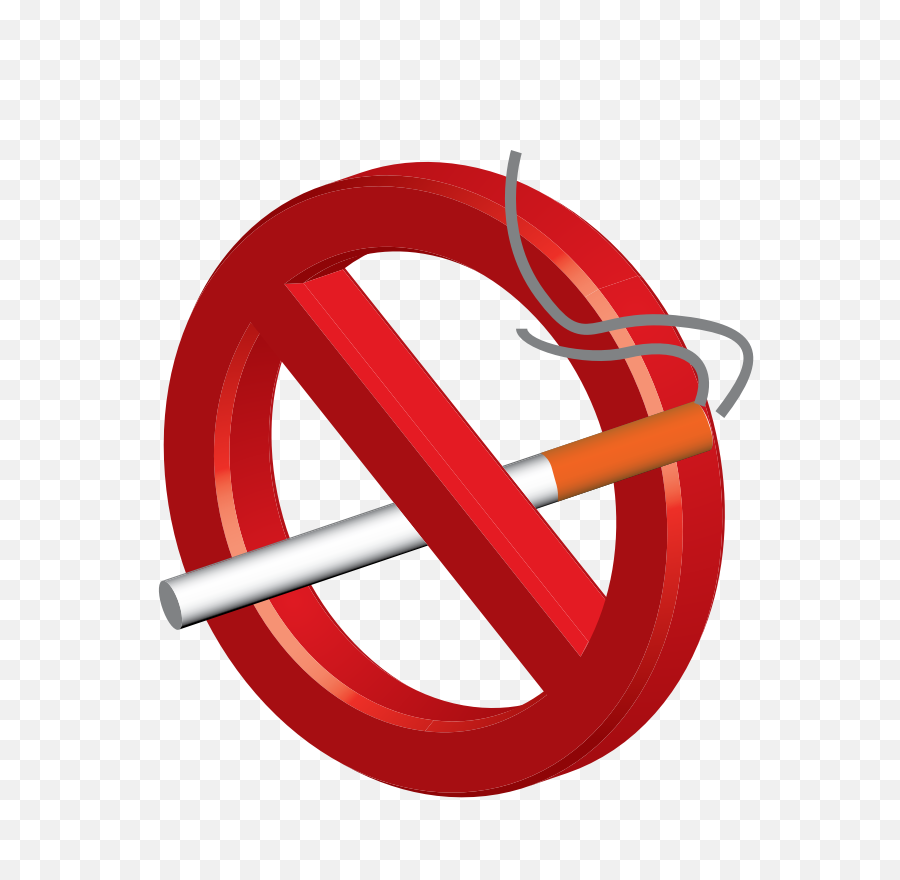 No Smoking 3d Icon Vector Clip Art - London Underground Png,Smoke Clipart Transparent