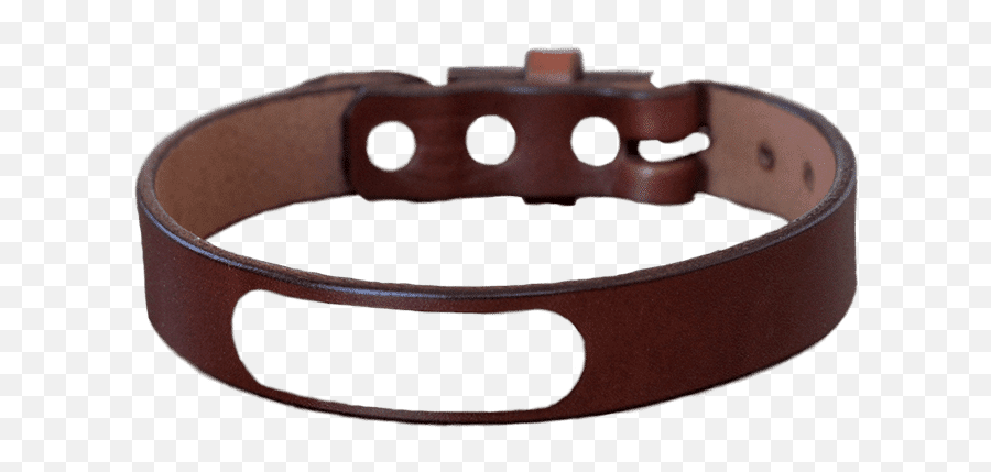 Personalized Leather Dog Collar - Solid Png,Dog Collar Png