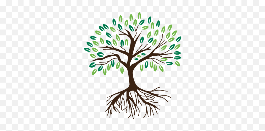 Full Size Png Image - Artistic,Tree With Roots Png