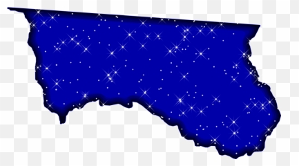 Hamilton County Florida Outline Png Starry Night