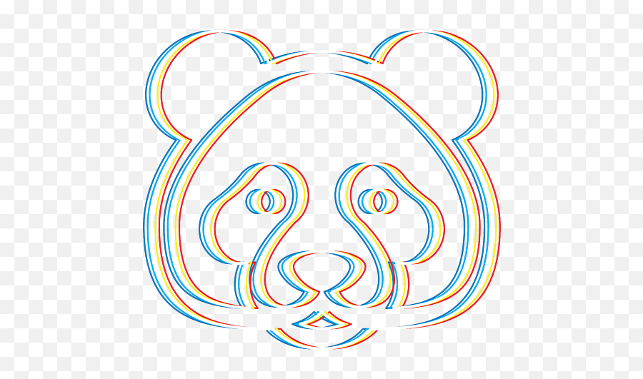 Psychedelic Bear Gift Psy Trance Music - Dot Png,Trippy Png
