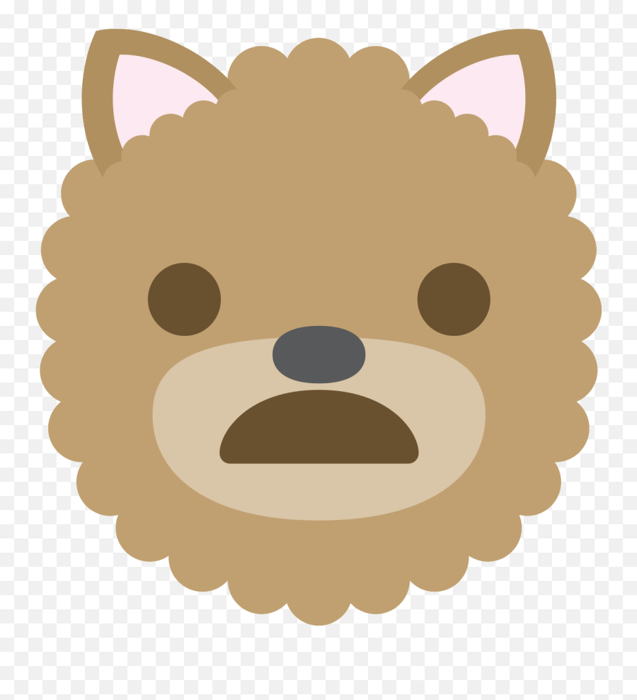 Free Emoji Dog Face Angry Png With Transparent Background - Wedding Of The Year 2018,Cartoon Nose Png