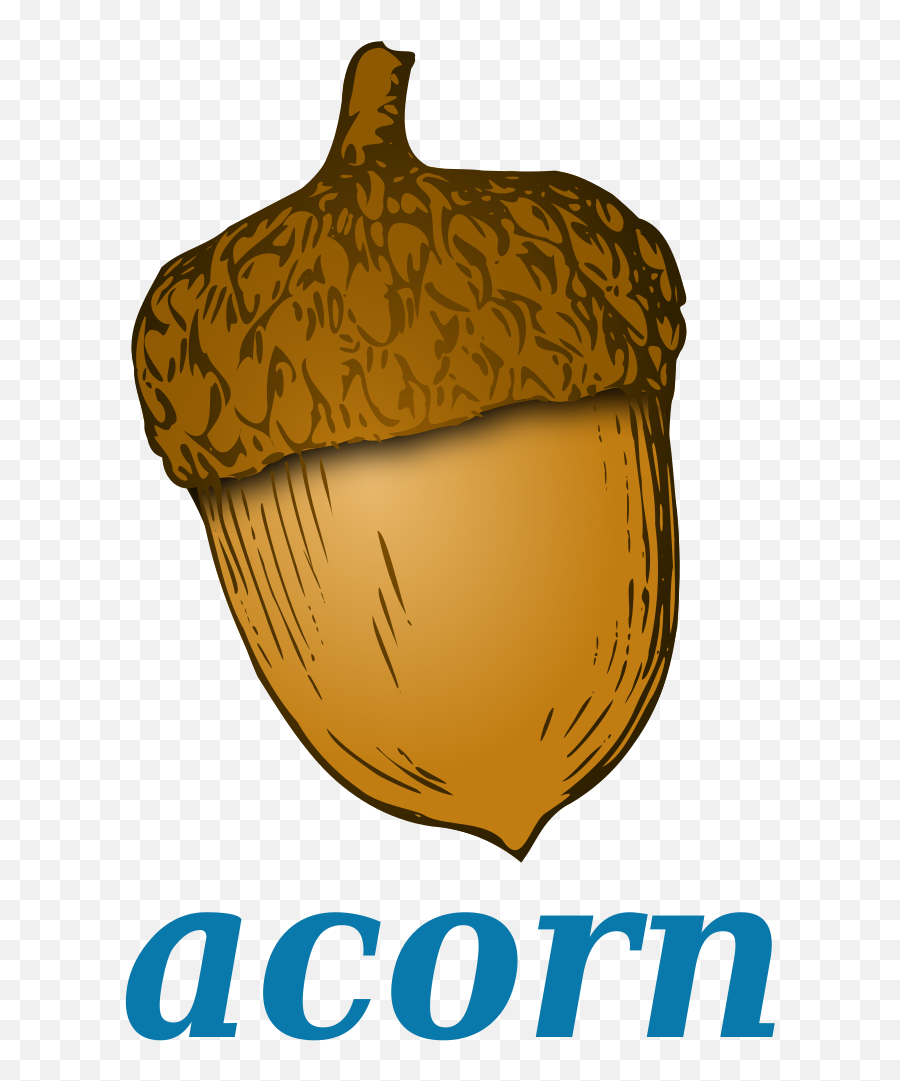 Filewikivoc - Acornsvg Wikimedia Commons Oak Tree Clipart Acorn Png,Acorn Png