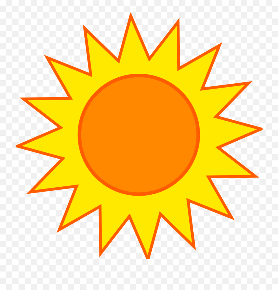 Sun Png - Sun Emoji Png Hd Png Download Original Size Png Sunny Weather Transparent Background,Sun Emoji Png