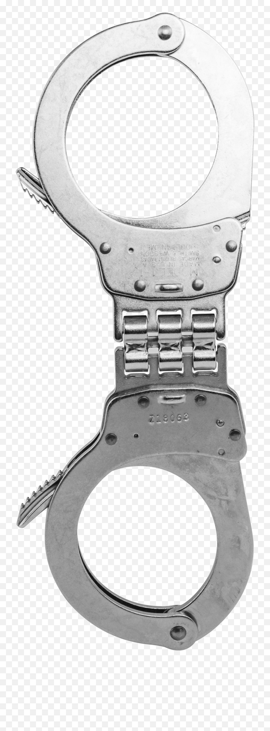 Smith U0026 Wesson 350133 1h - 1 Hinged Universal Handcuffs Nickel Solid Png,Handcuffs Transparent