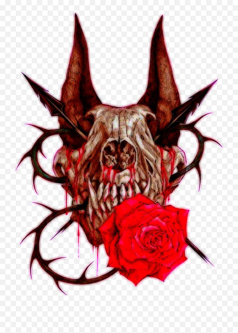 Xx Sdfdfdamira Hunter D9gjzqk - Wolf Skull Tattoo Png,Wolf Skull Png