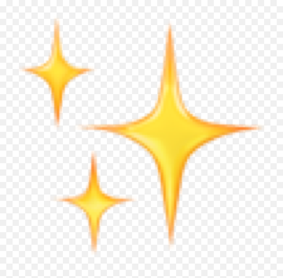 Stars Emoji Iphone Sparks Sticker - Vertical Png,Transparent Sparkle Emoji