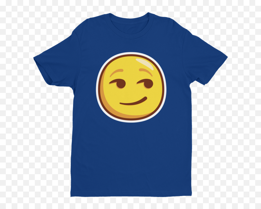Smirking Emoji Short Sleeve Next Level T - Shirt Try Guys Tour Shirt Png,Smirk Emoji Transparent