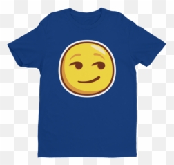 Smirking Emoji Short Sleeve Next Level T - shirt Try Guys Tour Shirt png