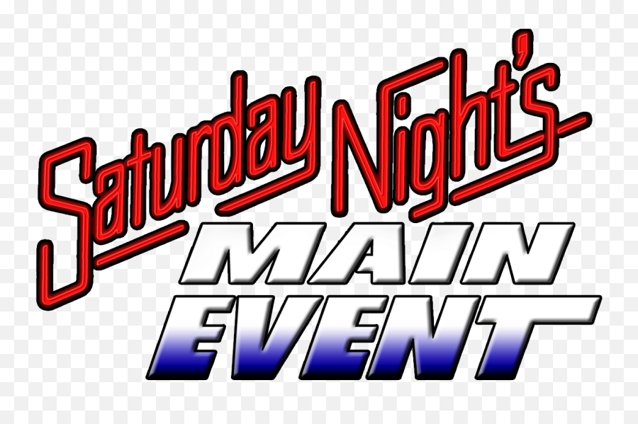 Saturday Nightu0027s Main Event Wikipedia Wwe Saturday Main Event Png