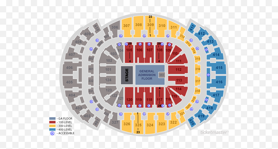Concert American Airlines Arena Seating