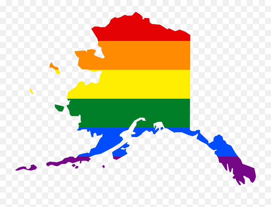 Download Hd Svg Free Stock File Lgbt - Alaska Map Png,Alaska Png