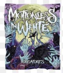 Creatures Album Blanket - Motionless In White Creatures Vinyl Png,Motionless In White Logo