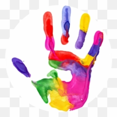 Iwall - Wallpaper Engine Icon UpLabs Five Fingers Hand Child Paint png