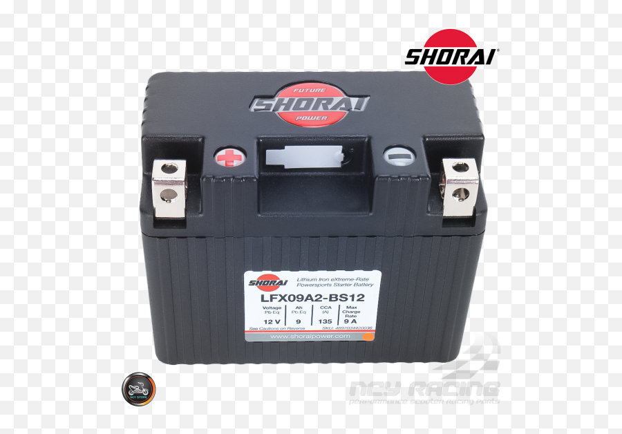 Shorai Lithium Battery 12v 9ah - Shorai Png,Lithium Icon Battery Top Cap Assembly