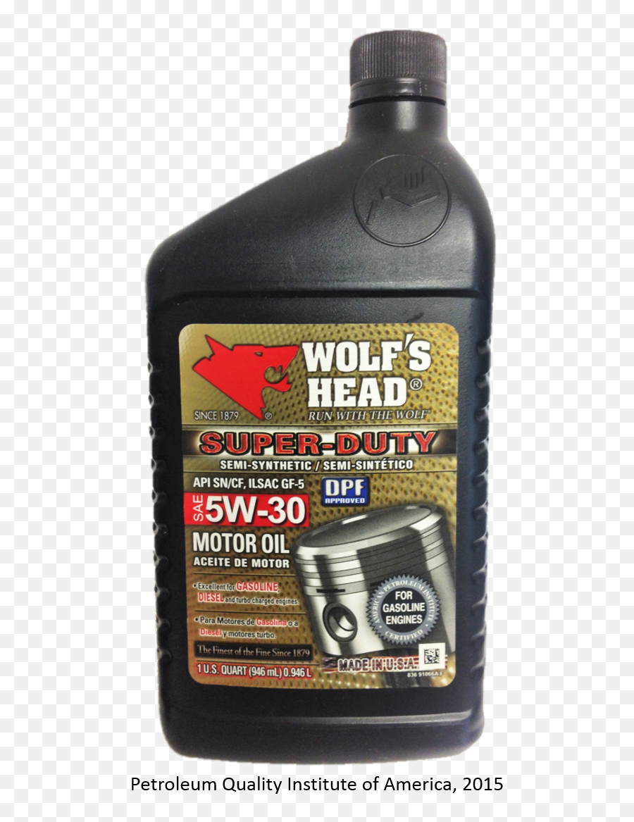 Wolfu0027s Head Sae 5w - 30 Motor Oil Superduty Semisynthetic Wolf Head Oil Png,Wolf Head Icon