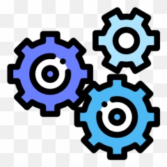 Gears - Free interface icons Mise En Production Informatique png