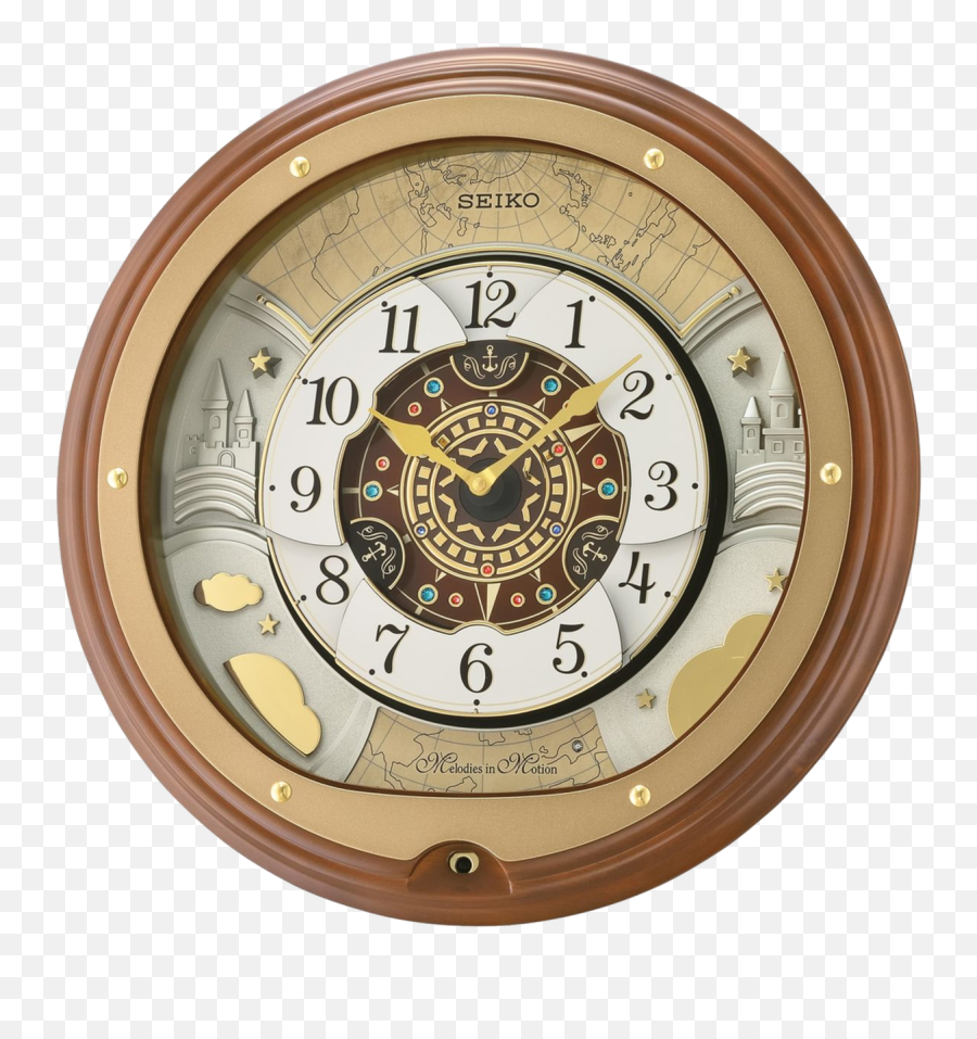 Seiko Qxm381brh Atlas Mim Clock - Seiko Qxm381b Wall Clock Png,Mim Icon