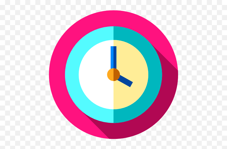 Free Icon Clock - Target Png,Flat Clock Icon