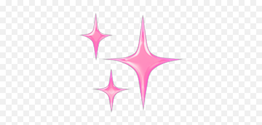 Pink Sparkles Emoji Sparkleemoji Png