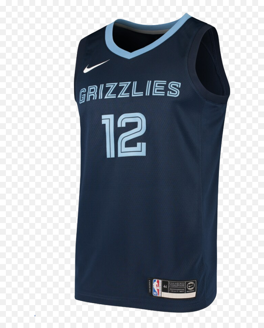 Memphis Grizzlies Ja Morant 12 Nike Navy 202021 Swingman - Sleeveless Png,Grizzly Icon